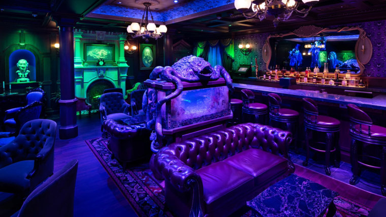 The Haunted Mansion Parlor