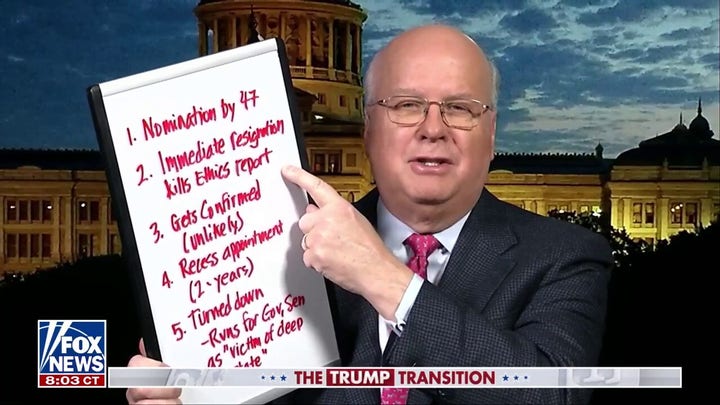 Karl Rove says it